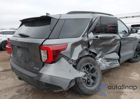 2021 Ford Explorer Timberline из США, поврежденный, VIN 1FMSK8JH7MGC17995